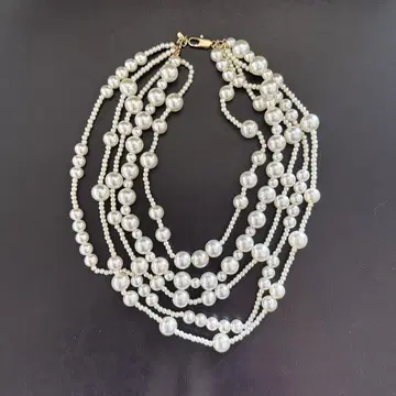 새상품 ZARA 펄 목걸이 3세트