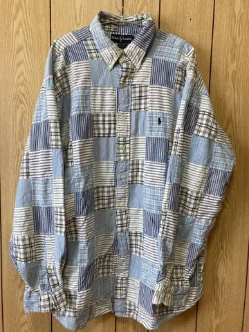 랄프 로렌 Ralph Lauren 패치워크 디자인 셔츠