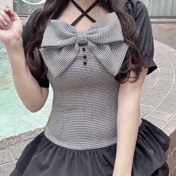 evelyn 빅 리본 티어드 OP
