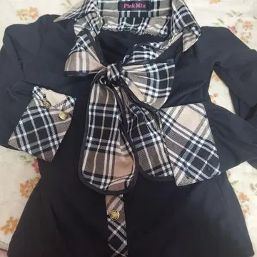 Pink Mix 체크 무늬