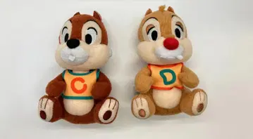 도쿄 디즈니랜드 34주년 기념 칩과 데일 인형 배지 Disney