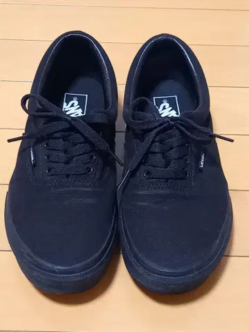 Vans 스니커즈 ERA 에라 블랙 로우컷