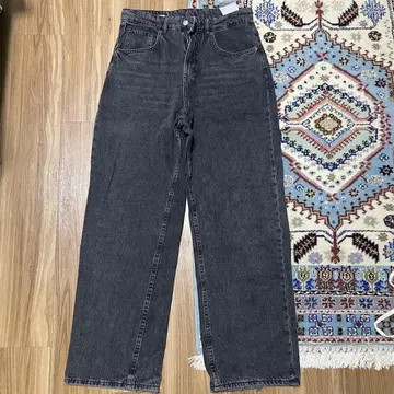 zara baggy pants denim