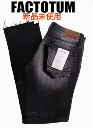 미사용 새상품 FACTOTUM TAPERED JEANS UNISEX