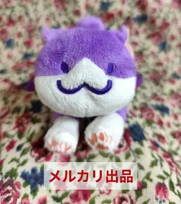 츠미네코 봉제 인형 보라색