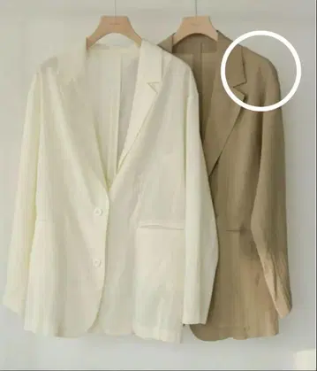eaphi sheer tailored jacket /beige