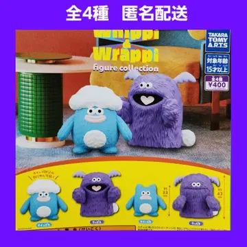 총 4종 홋피&랏피 피규어 컬렉션 가챠 피규어