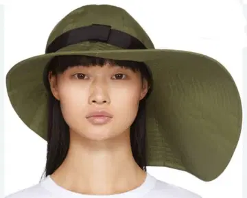 sacai 비치 햇 비대칭