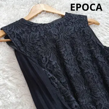EPOCA 에포카 피오레 리버 레이스 드레스 원피스 네이비 40