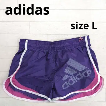 248 adidas 보라색 숏팬츠 L