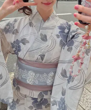 유카타 오비 세트 유카타 GRL