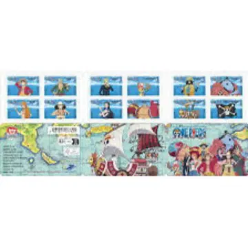 원피스 ONE PIECE 프랑스 우표