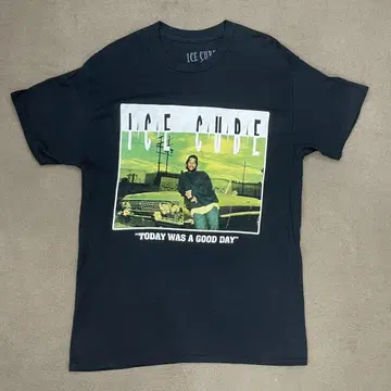 ICE CUBE 아이스 큐브 랩 블랙 티셔츠 M