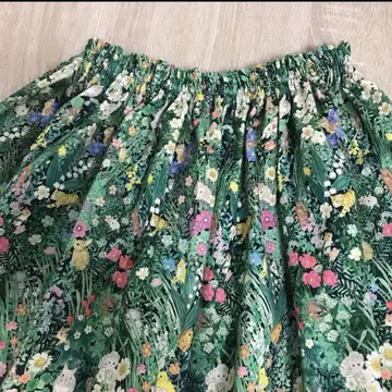 핸드메이드 유키에몬 보타니컬 플라워 스커트 수주 제작