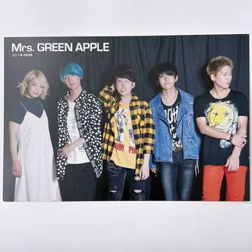 B-PASS 2017년 10월호 Mrs. GREEN APPLE 엽서