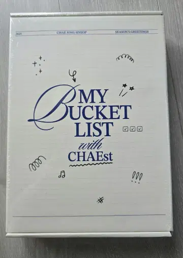 채종협 시즌 그리팅 MY BUCKET LIST with CHAEst