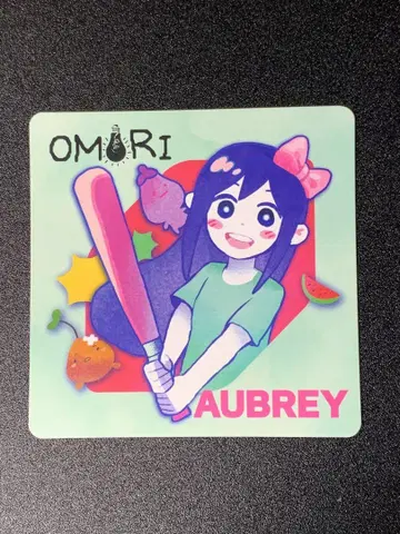 OMORI 오모리 AUBREY 오브리 게이머 야키 특전 코스터