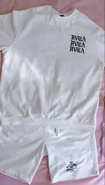 RVCA 셋업 White