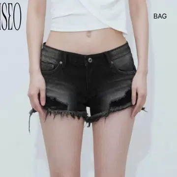 【BOHEMIAN SEOUL】25ss DARKNESS LOW WAIST SHORTS Items Similar to Bohemian Seoul Bohemseo Darkness Low Waist