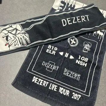 DEZERT 투어 타월 2장