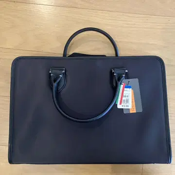 이탈리아제 가죽 블랙 비즈니스 백 IMGN