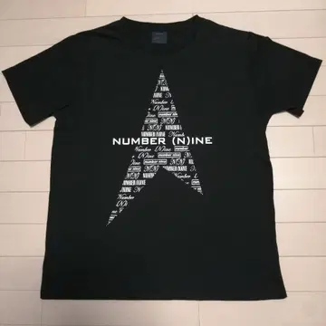 MARLBORO x NUMBER(N)INE 티셔츠 빅 프린트 말보로