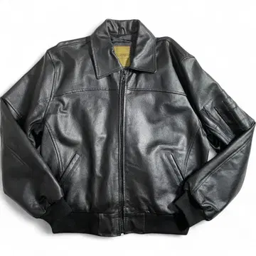 희소 ALPHA INDUSTRIES 가죽 자켓 봄버 자켓