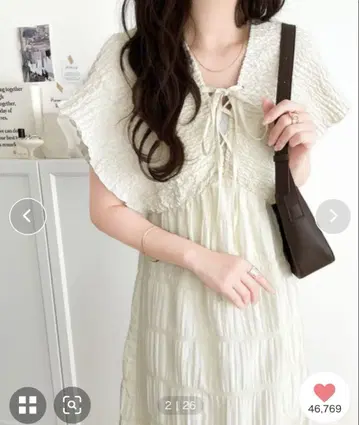 [ mily bilet ] 마조리카 플리츠 개더 플레어 원피스