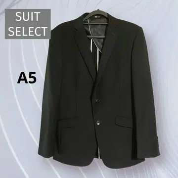 새상품급 [ SUIT SELECT ] 블랙 테일러드 자켓 / 싱글 A5