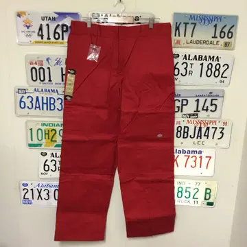 미사용 새상품 Dickies 디키즈 더블니 36 x 32 워크 와이드