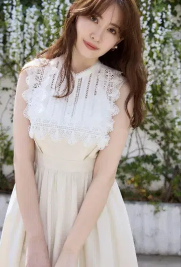 Grace Cotton-Blend Long Dress herlipto
