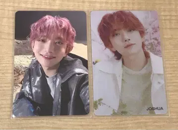 SEVENTEEN 조슈아 ALWAYS YOURS 트레이딩 카드 2장