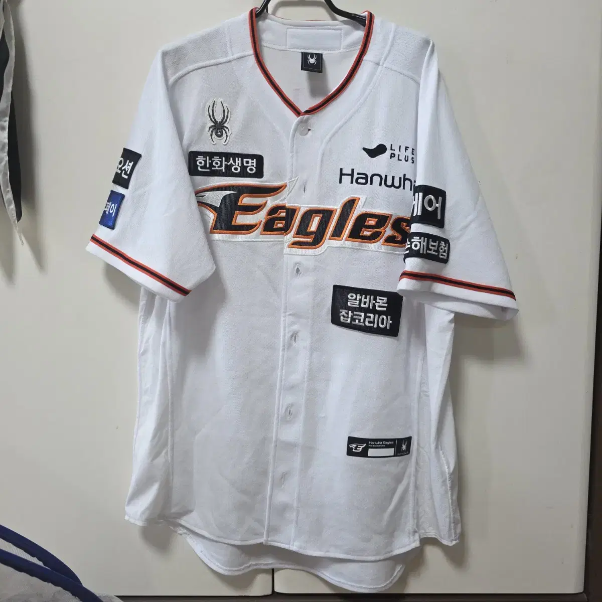 【HANHWA EAGLES】24 REPLICA UNIFORM Hanwha Eagles 2024 Military Uniform Black Eagles Replica 90