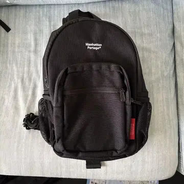 Manhattan Portage 블랙 슬링백