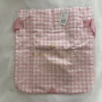 Maison de FLEUR 깅엄 체크 토트백