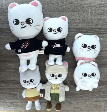 지니레트 봉제 인형 SKZOO 백참 묶음 판매