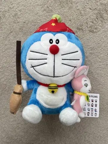 도라에몽 영화 봉제 인형 40주년 새상품 후지코 후지오 기념