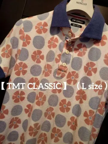 [ TMT CLASSIC ] 파일 원단 피케 셔츠 ( L size )