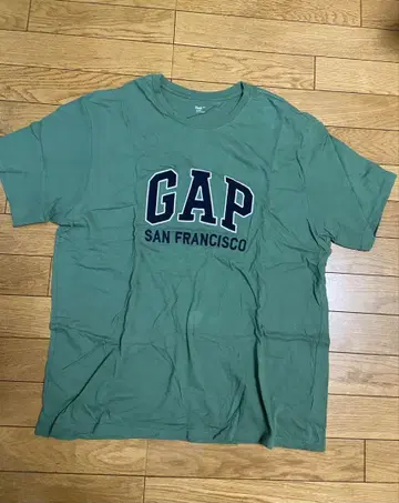 [레어 상품] GAP 올리브 그린 T셔츠 XL