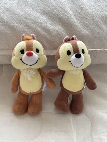 칩과 데일 봉제 인형 2개 세트