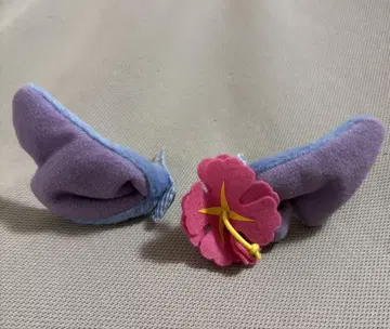 스티치 귀 헤어핀 레어