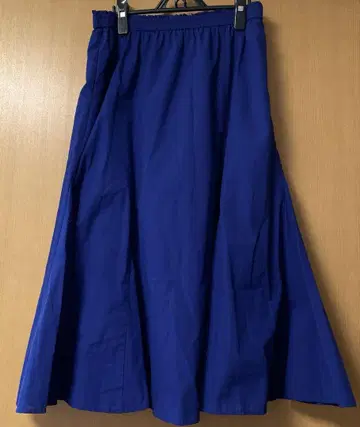 UNIQLO 유니클로 머메이드 롱 스커트 블루 XL