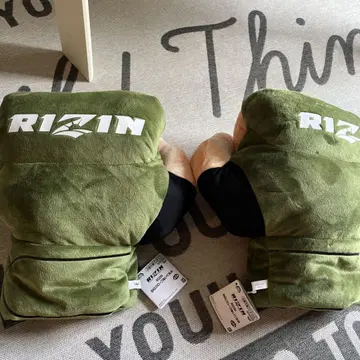 RIZIN 복싱 글러브 봉제 인형
