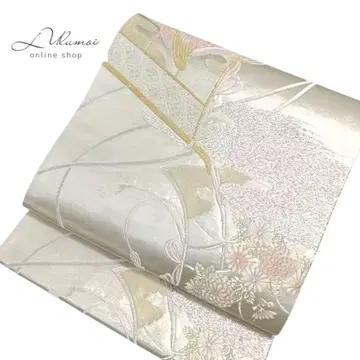 LULU102 후쿠로 오비 꽃, 사람, 은