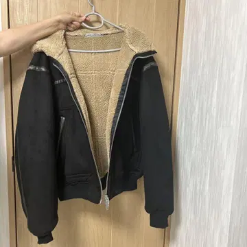 플리스 안쪽 후드 자켓