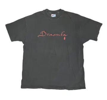 90s usa 제작 Dracula 드라큘라 t 흡혈귀 티셔츠 밴드