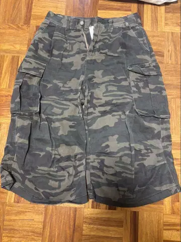 whoo wap 카모플라쥬 카고 숏팬츠