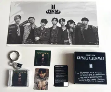 BTS FESTA CAPSULE ALBUM GOLDEN