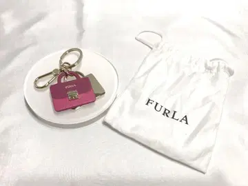 훌라 FURLA 키링 백 모티브 참 헝겊 가방 포함