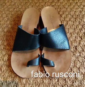fabio rusconi 파비오 루스코니 샌들 뮬 38
